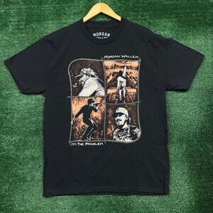 Morgan Wallen I'm the Problem Country T-Shirt Size Large